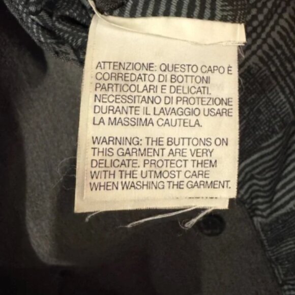 Men’s Armani Collezioni Grey Raincoat - Picture 6 of 8